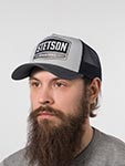 Бейсболка STETSON арт. 7751107 TRUCKER CAP GASOLINE (светло-серый / серый)